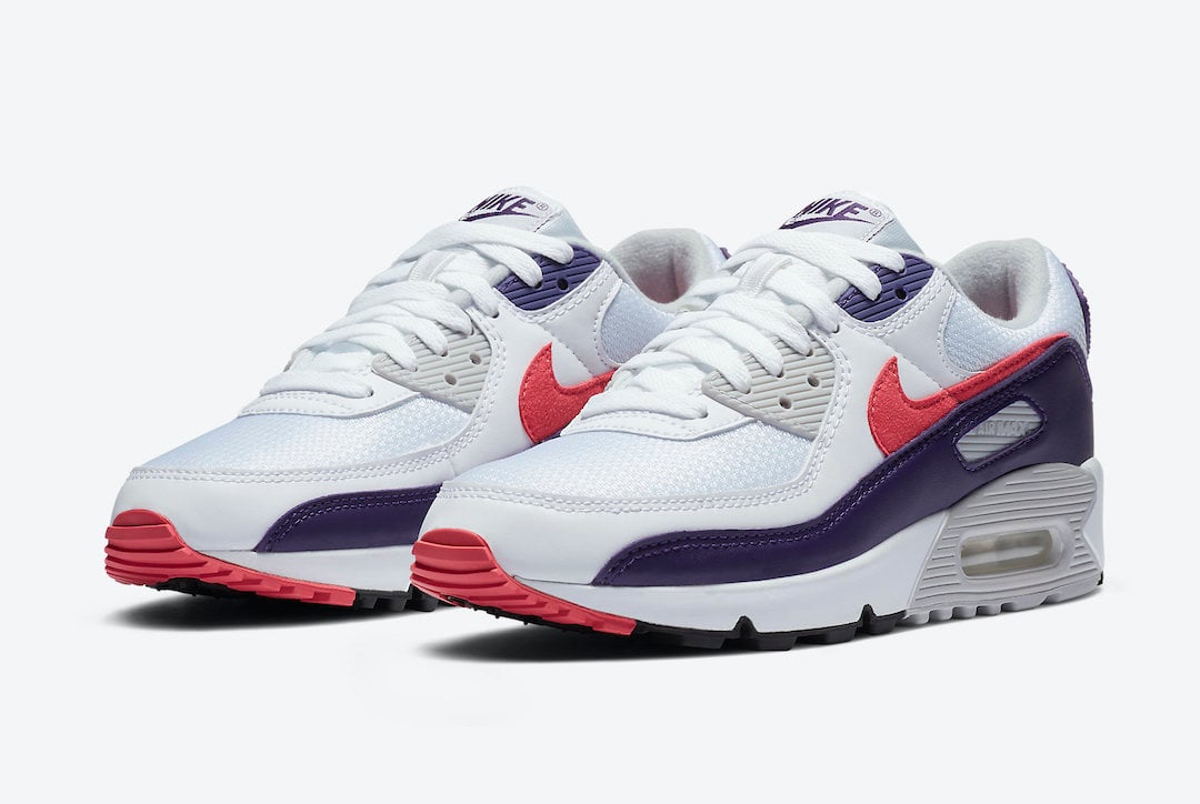 Nike Air Max 90 WMNS Eggplant CW1360-100 Release Date Info Nike Air Max 90 WMNS Eggplant CW1360-100 Release Date Info