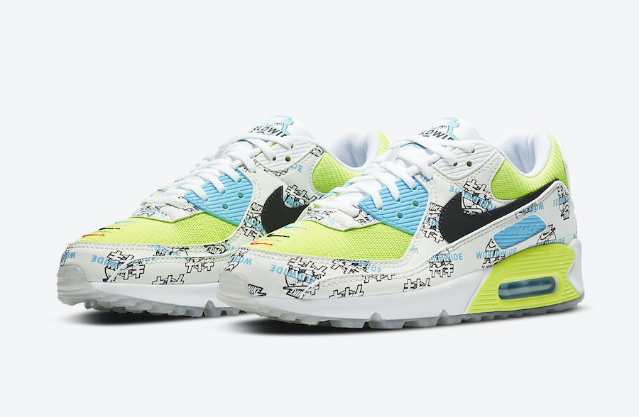 Nike Air Max 90 WMNS Worldwide Pack DA1342-107 Release Date Info