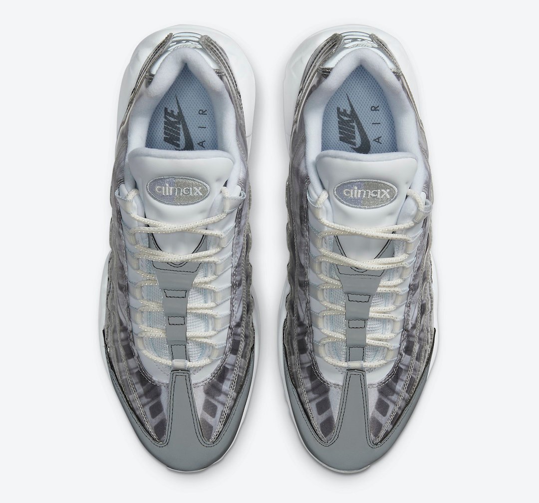 Nike Air Max 95 Grey White Silver DA4301-100 Release Date Info