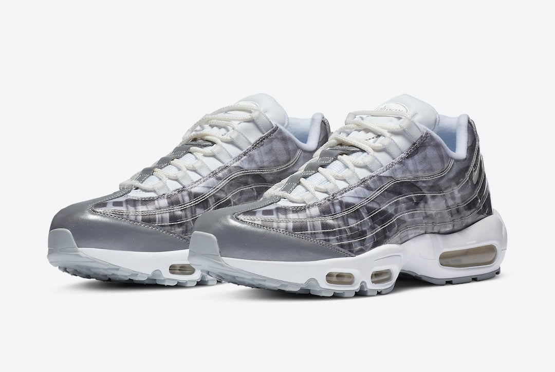 Nike Air Max 95 in Grey with Translucent TPU Overlays