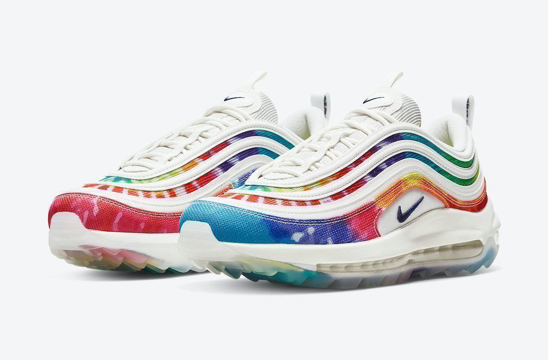 Nike Air Max 97 Golf Tie-Dye CK1219-100 Release Date Info Nike Air Max 97 Golf Tie-Dye CK1219-100 Release Date Info