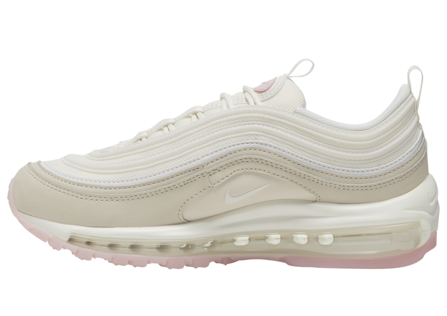 pink and white nike air max 97