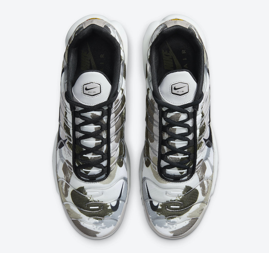 nike air max plus brushstroke camo