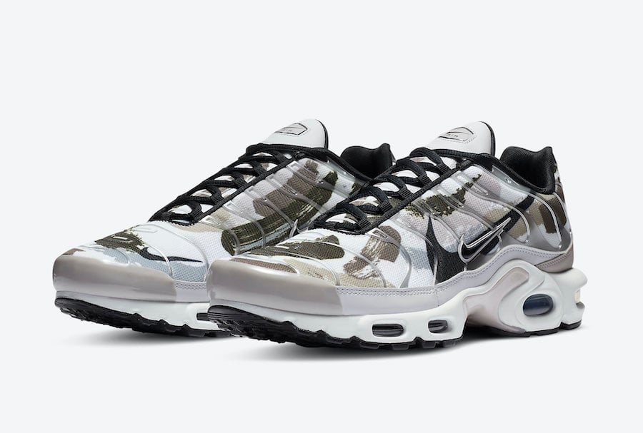 Nike Air Max Plus Brushstroke Camo CZ7553-002 Release Date Info Nike Air Max Plus Brushstroke Camo CZ7553-002 Release Date Info