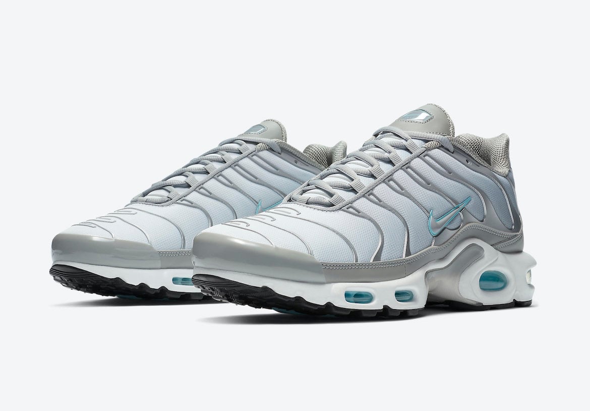 Nike Air Max Plus in Smoke Grey and Glacier Ice