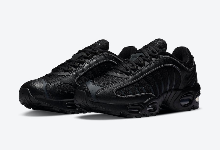 Nike Air Max Tailwind 4 IV Triple Black CT0869-001 Release Date Info