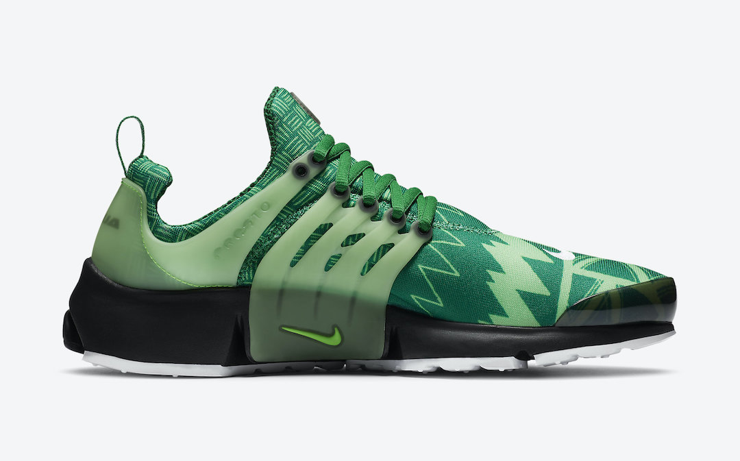 Nike Air Presto Naija CJ1229-300 Release Date Info