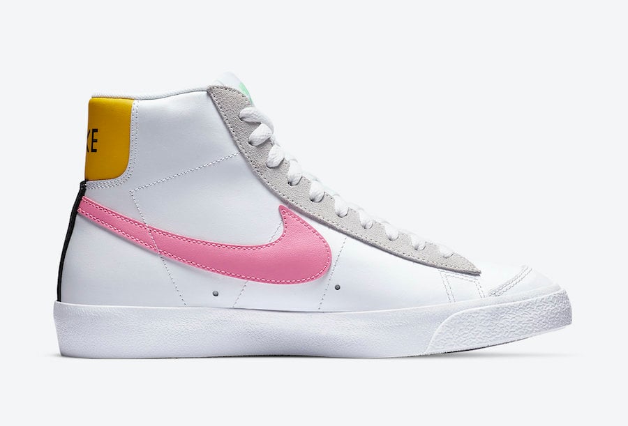 Nike Blazer Mid 77 Vintage Pink Glow DA4295-100 Release Date Info