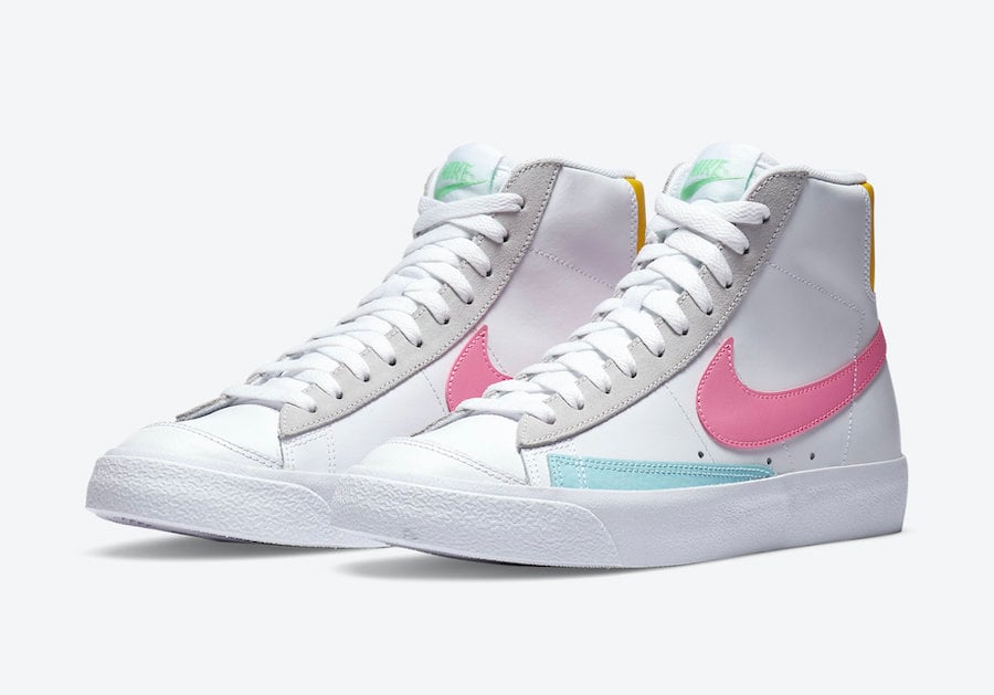 pink blazers nike