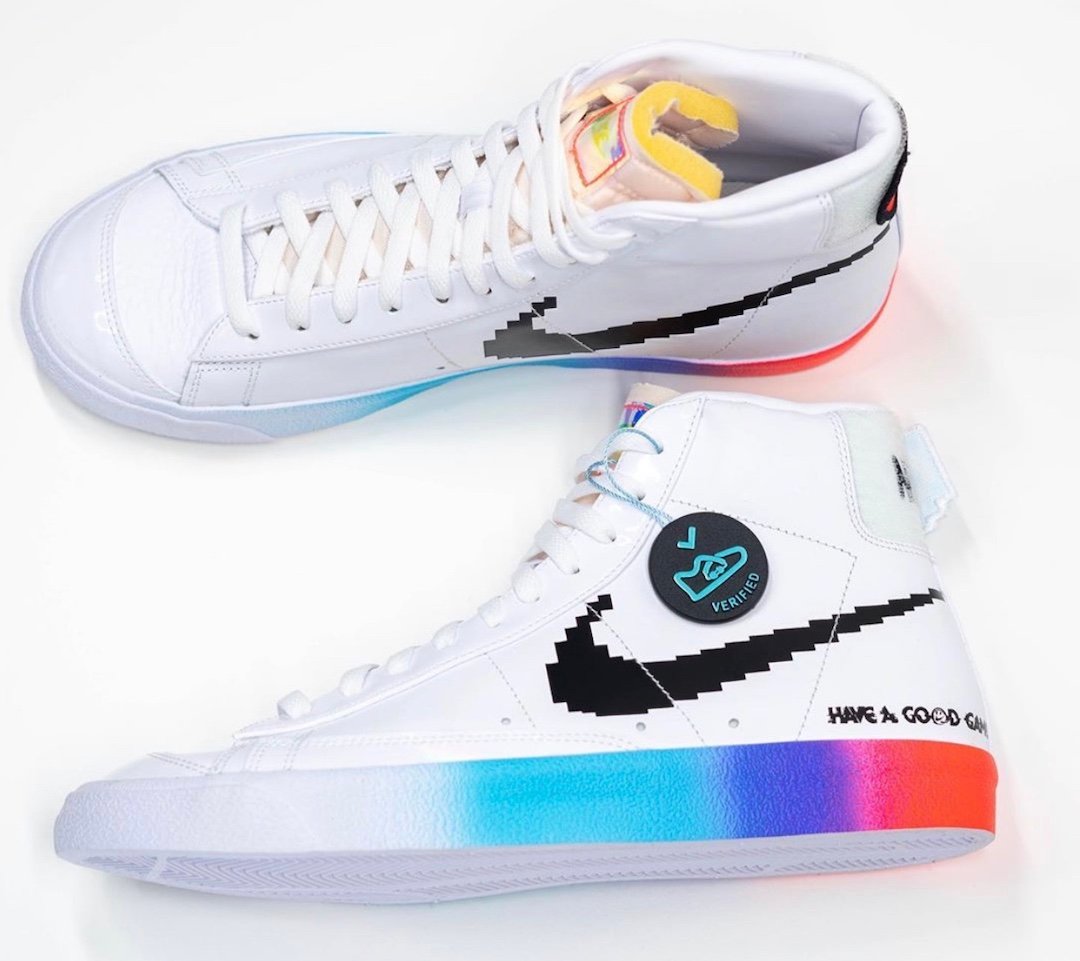 Nike Blazer Mid 77 Vintage Video Game DC3280-101 Release Date Info
