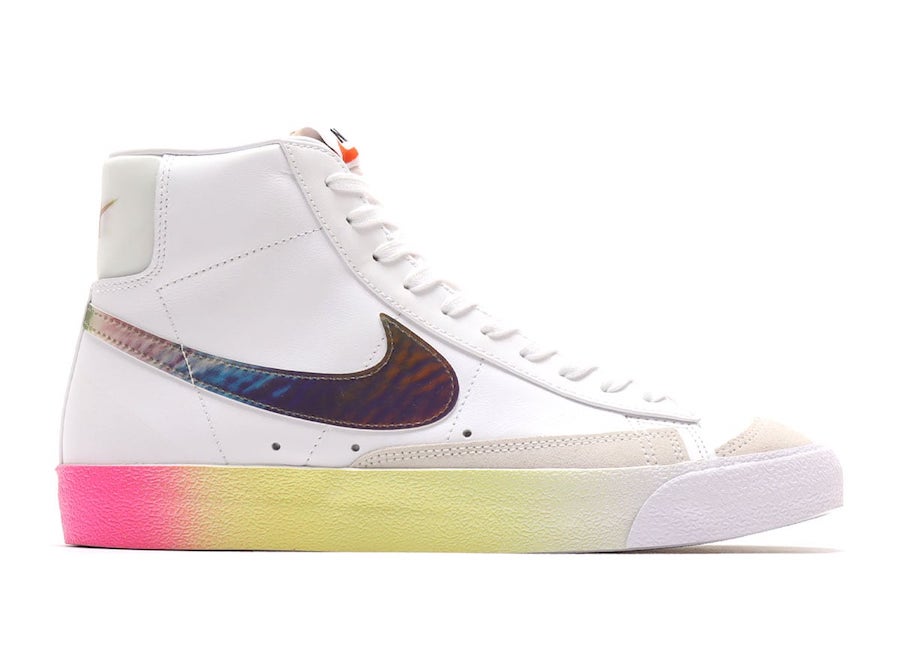 Nike Blazer Mid Releasing with Holographic, Gradient and Iridescent Details