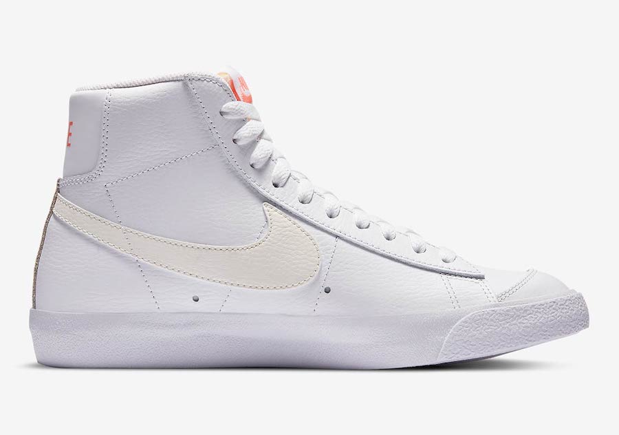 Nike Blazer Mid 77 Vintage White Gold Pink DC1421-100 Release Date Info