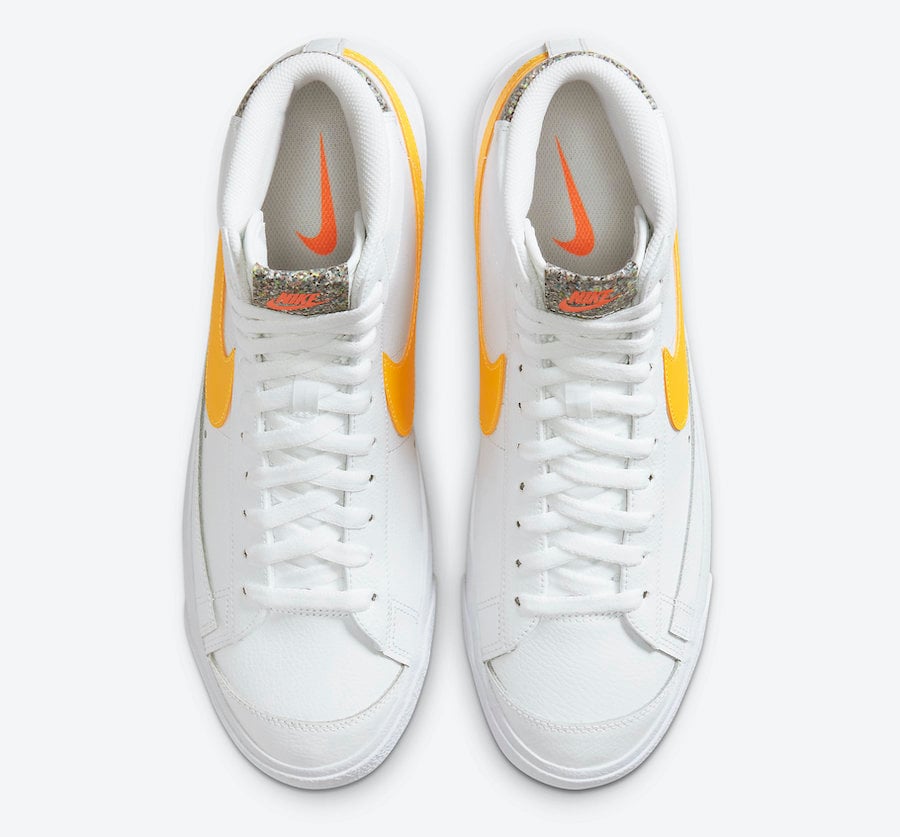 Nike Blazer Mid 77 Vintage White Yellow DA4677-100 Release Date Info