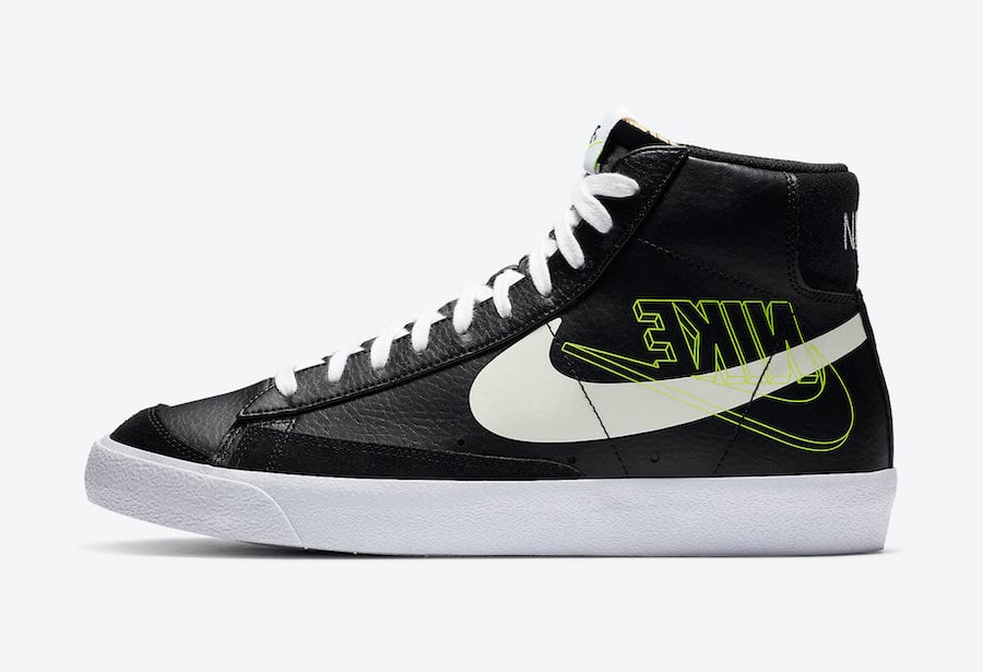 This Nike Blazer Mid Features Flipped Branding