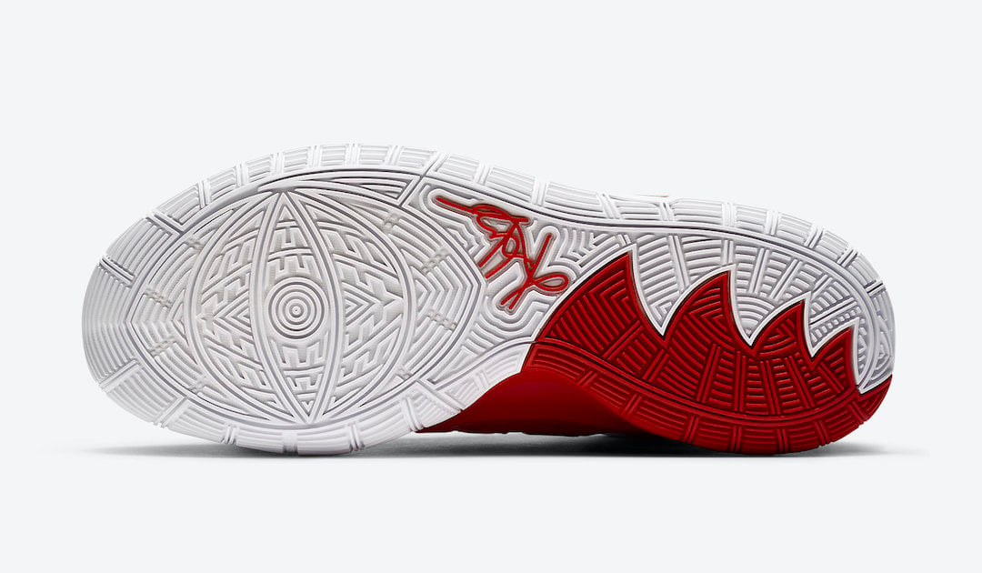 Nike Kyrie 6 White University Red CZ4938-100 Release Date Info