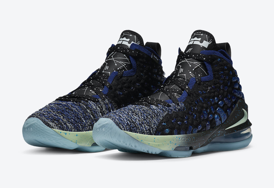 Nike LeBron 17 Constellations BQ5594-407 Release Date Info