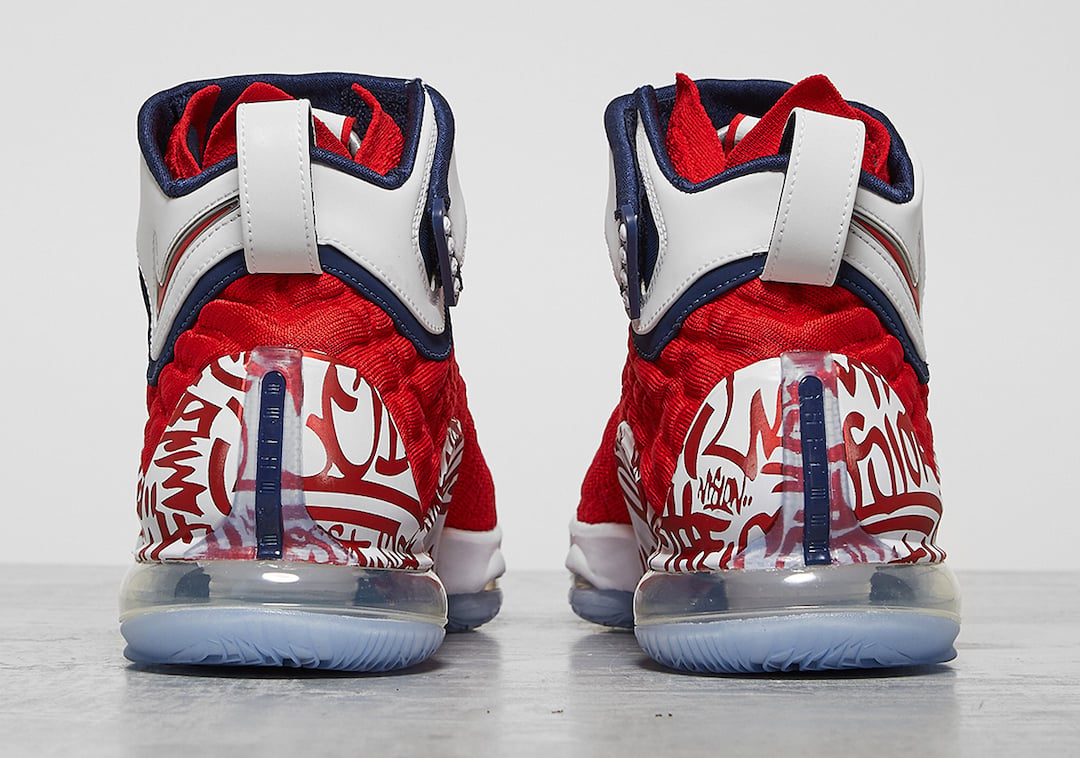 Nike LeBron 17 Graffiti Remix Red Release Date Info