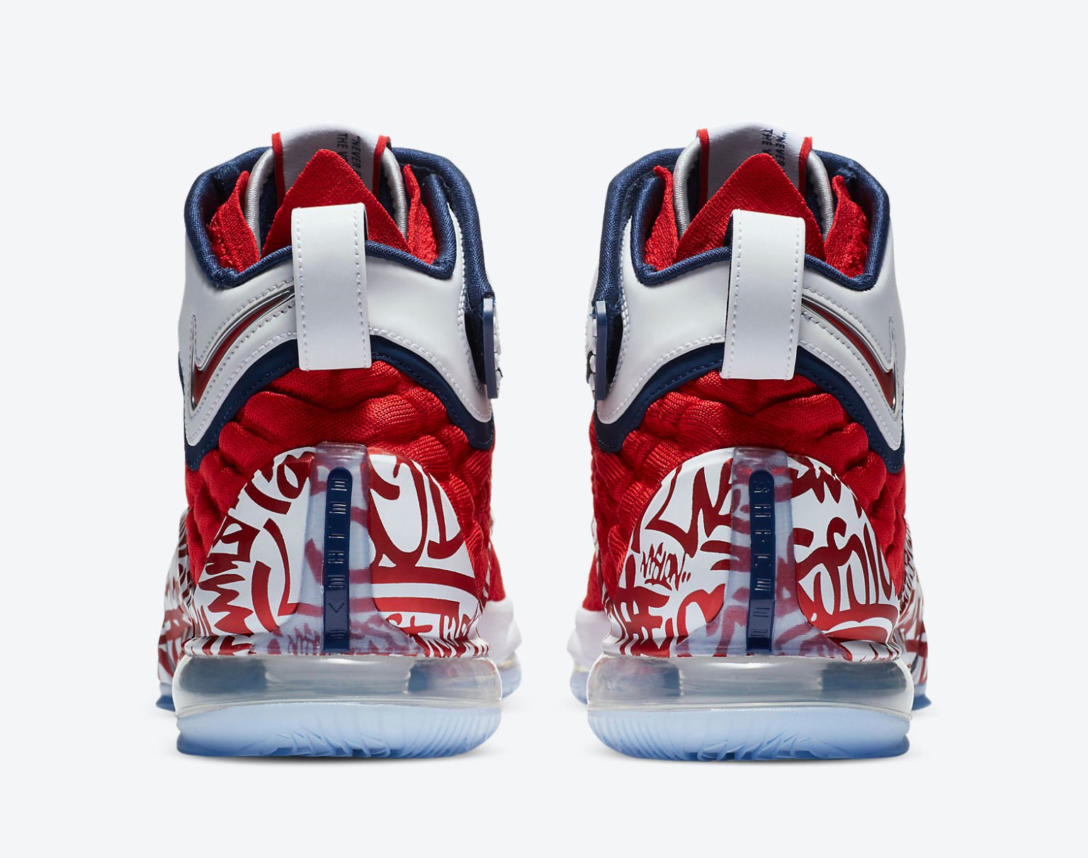 Nike LeBron 17 Red Graffiti Remix CT6047-600 Release Info