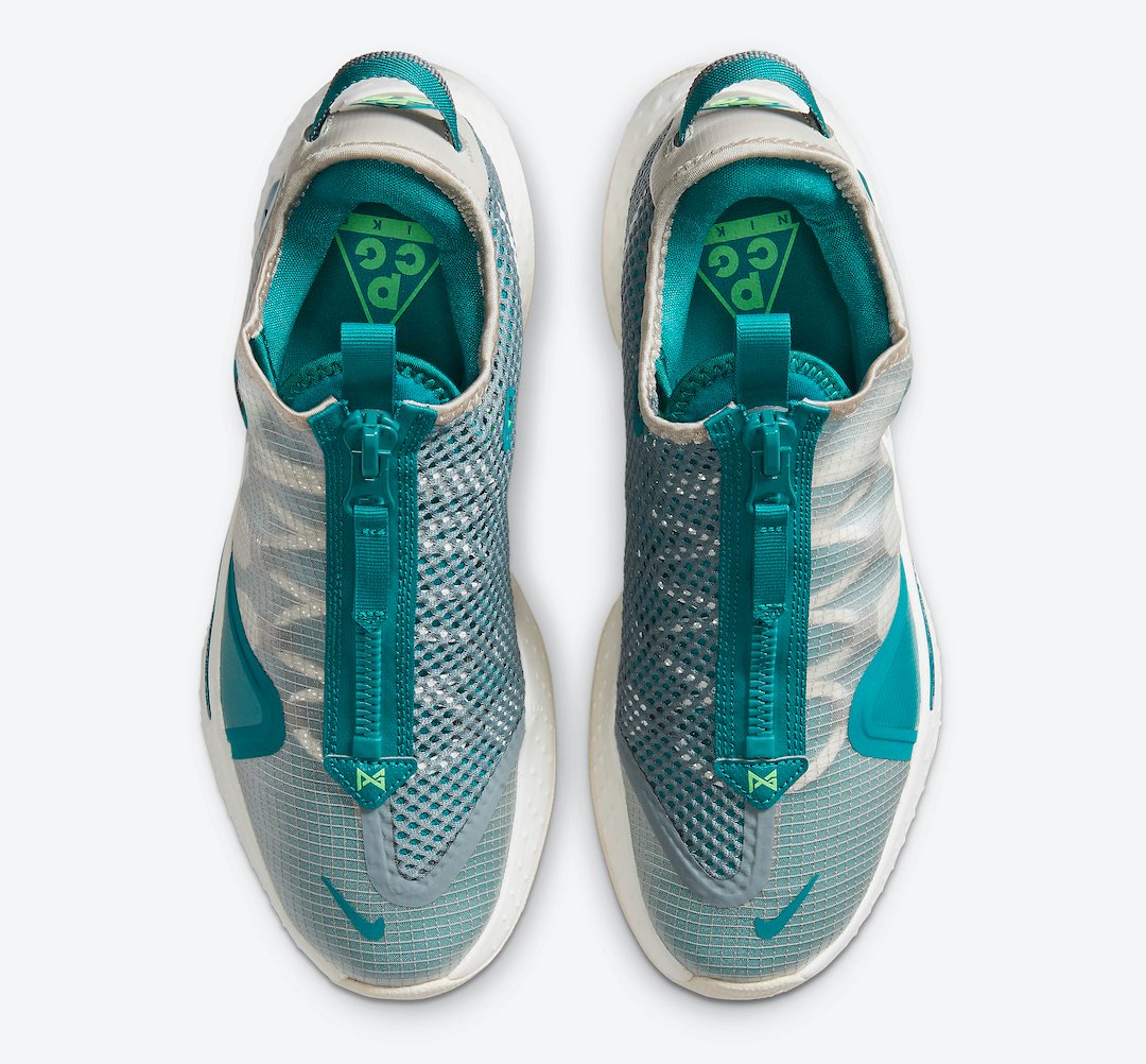 Nike PG 4 PCG Teal White CZ2240-200 Release Date Info