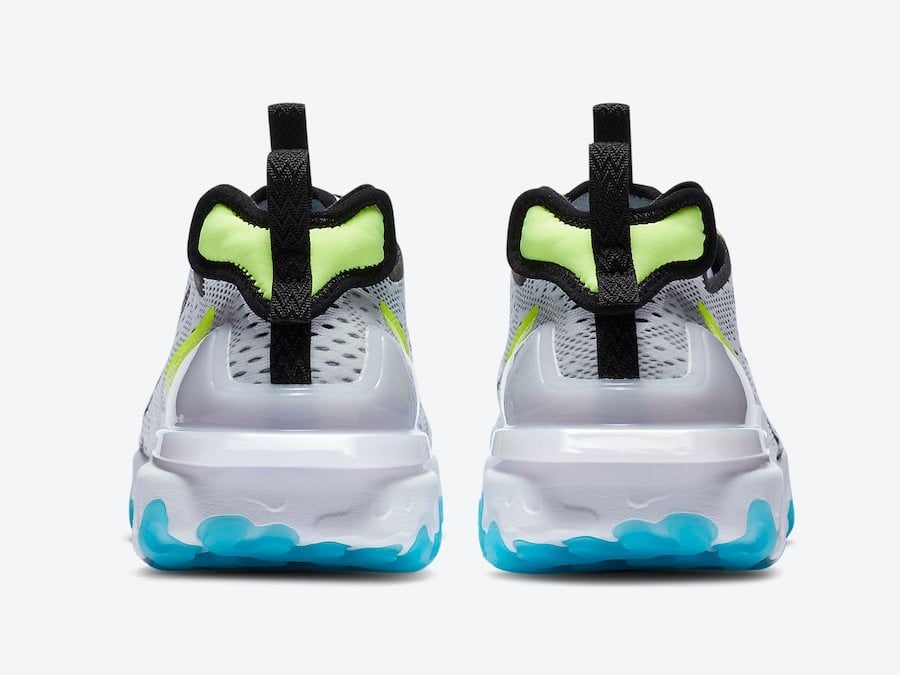 Nike React Vision Worldwide White Volt Blue Fury CT2927-100 Release Date Info