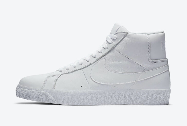 nike blazer mid triple white