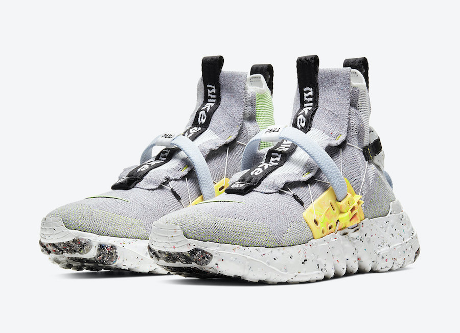 Nike Space Hippie 03 Grey Volt CQ3989-002 Release Date Info Nike Space Hippie 03 Grey Volt CQ3989-002 Release Date Info