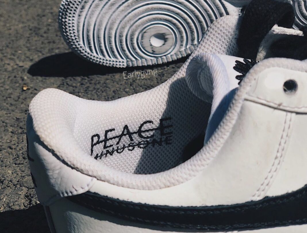 PEACEMINUSONE Nike Air Force 1 Para-Noise White Black DD3223-100 Release Date Info | SneakerFiles