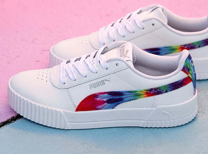 The Puma Carina ’Tie Dye’ is Inspired Style from the ‘80s