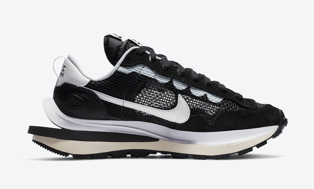 Sacai Nike VaporWaffle Black CV1363-001 Release Date