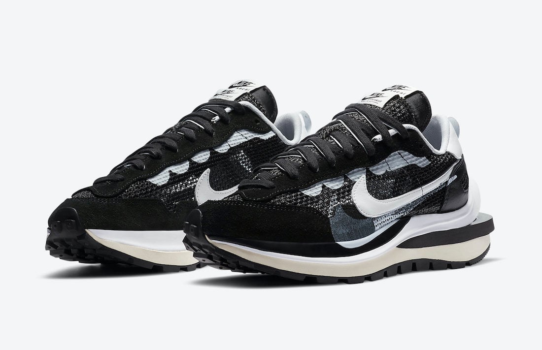 sacai x Nike VaporWaffle in ‘Black’ Official Images