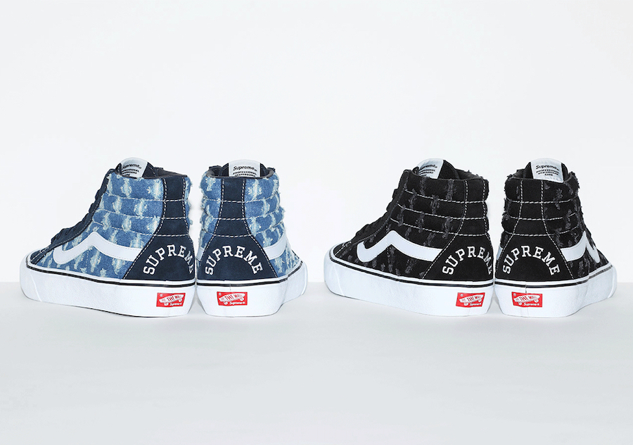 Supreme Vans Hole Punch Denim Release Date Info