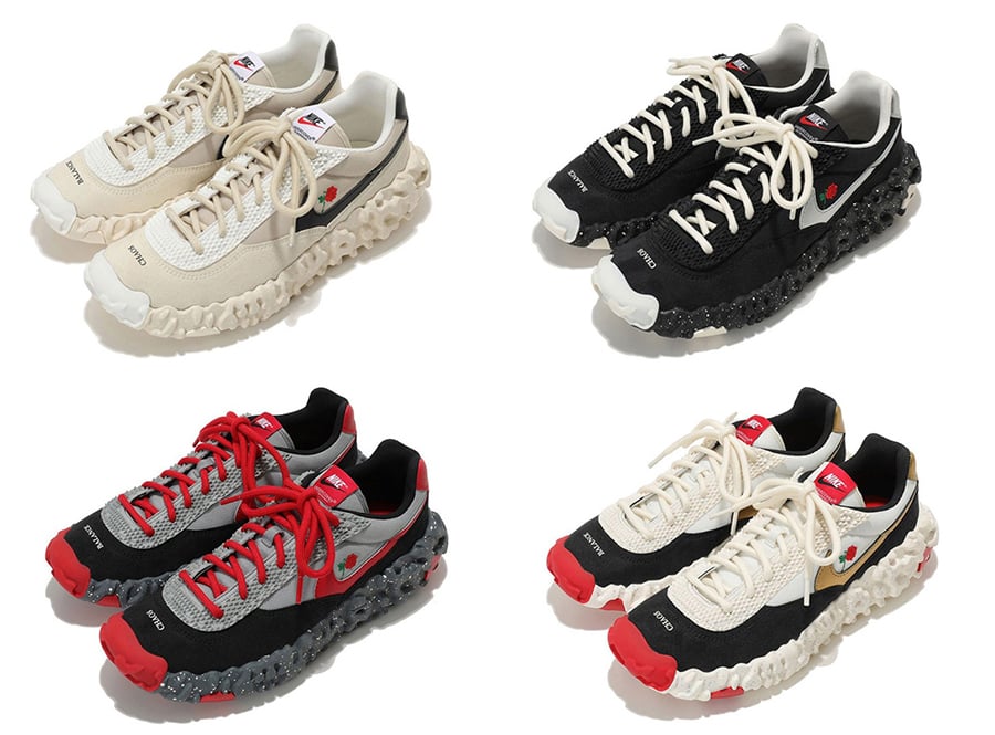 Detailed Look at the Undercover x Nike ISPA OverReact Collection