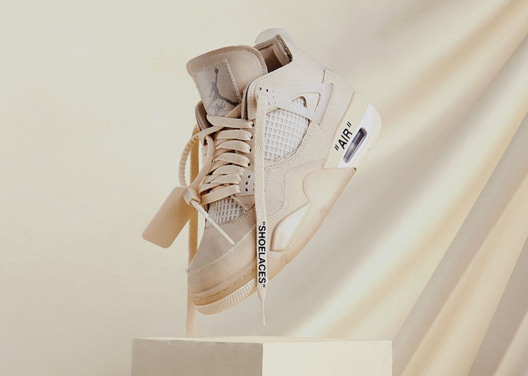 Off-White Air Jordan 4 Sail CV9388-100 2020 Release Date Info | SneakerFiles