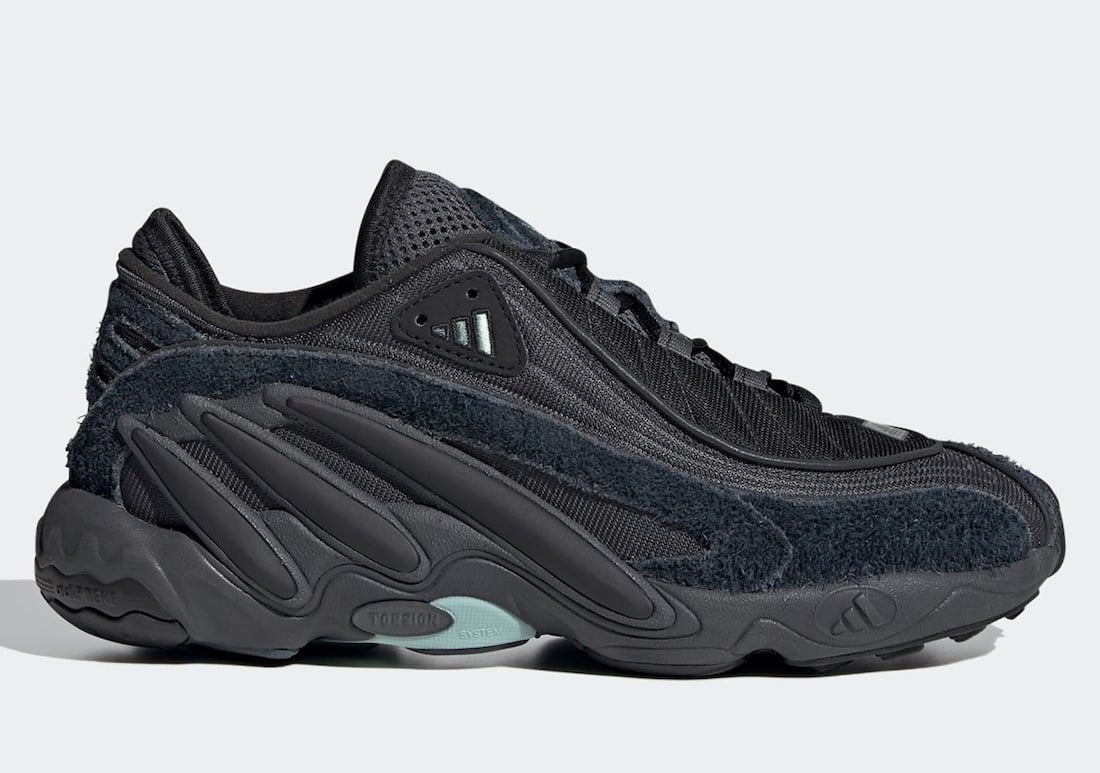 adidas FYW 98 in Utility Black with Mint Detailing