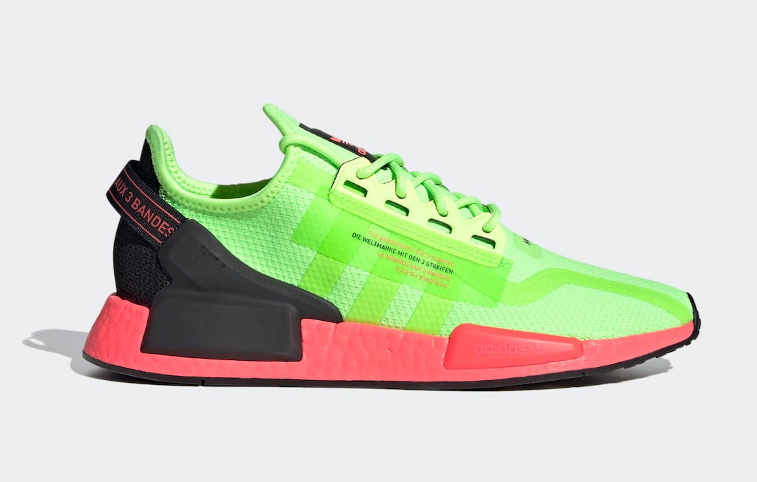 adidas NMD R1 V2 Signal Green Pink FY5920 Release Date Info