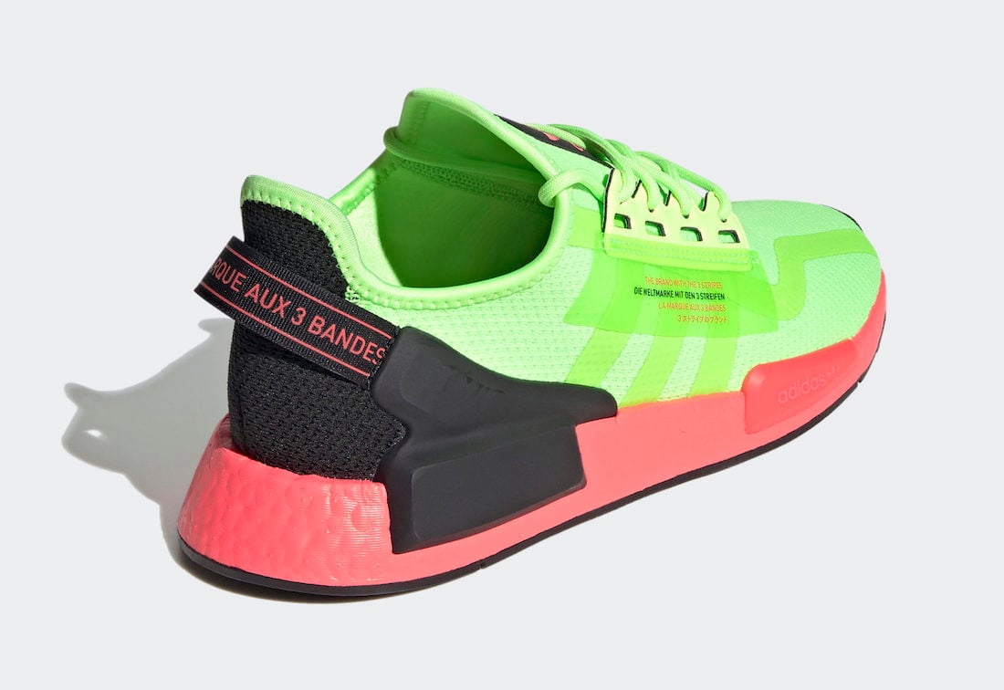 adidas NMD R1 V2 Signal Green Pink FY5920 Release Date Info
