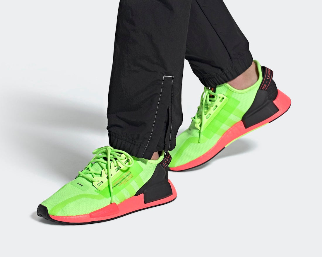 adidas NMD R1 V2 Signal Green Pink FY5920 Release Date Info adidas NMD R1 V2 Signal Green Pink FY5920 Release Date Info