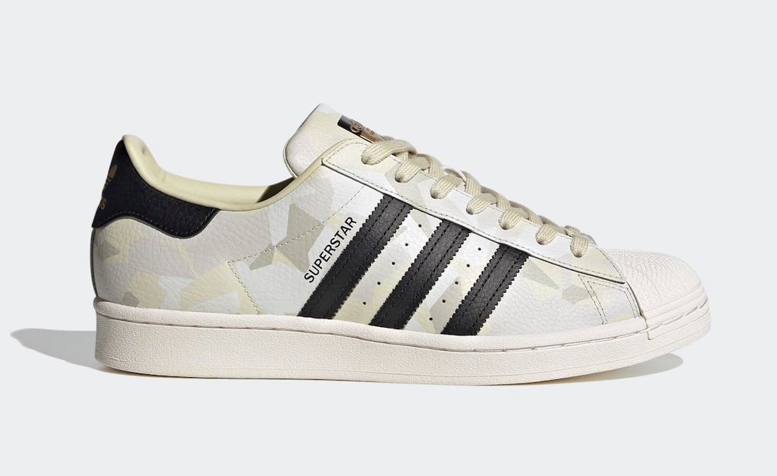 adidas Superstar Available in Sandy Camouflage
