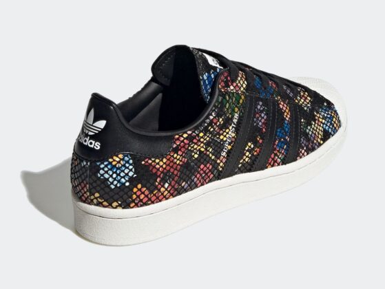 adidas superstar flower print