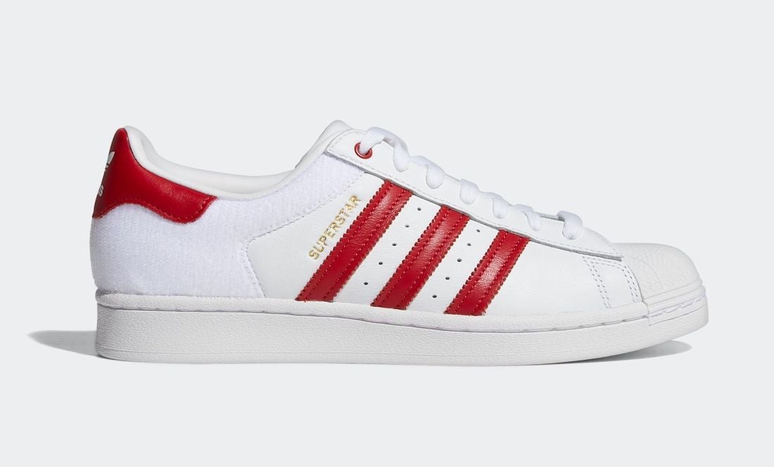 adidas Superstar White Red FY3117 Release Date Info