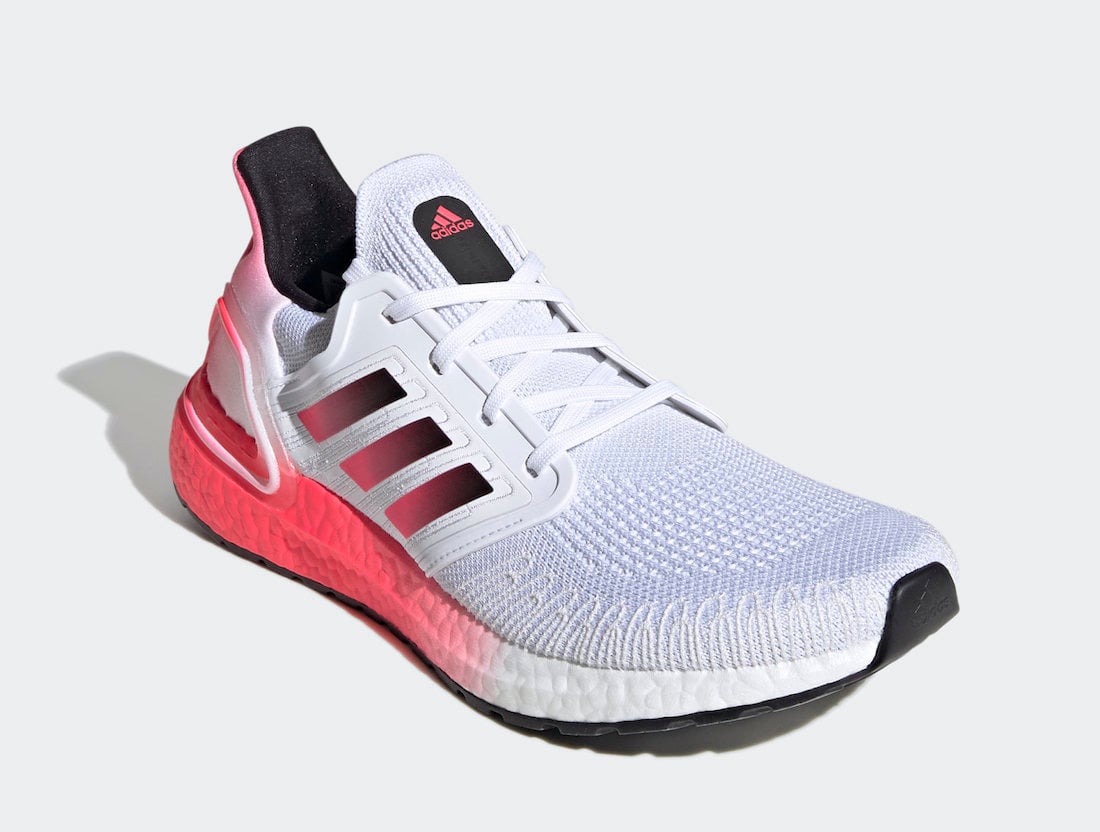 adidas Ultra Boost 2020 White Signal Pink EG5177 Release Date Info