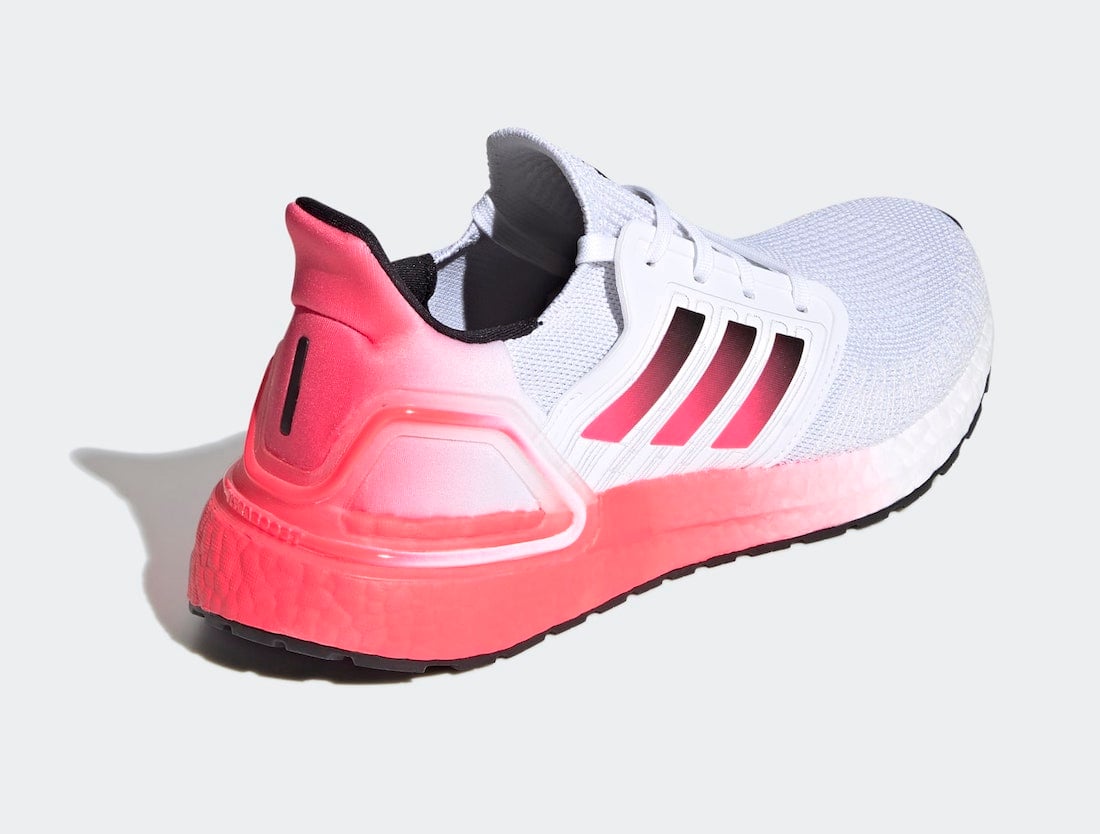 adidas Ultra Boost 2020 White Signal Pink EG5177 Release Date Info