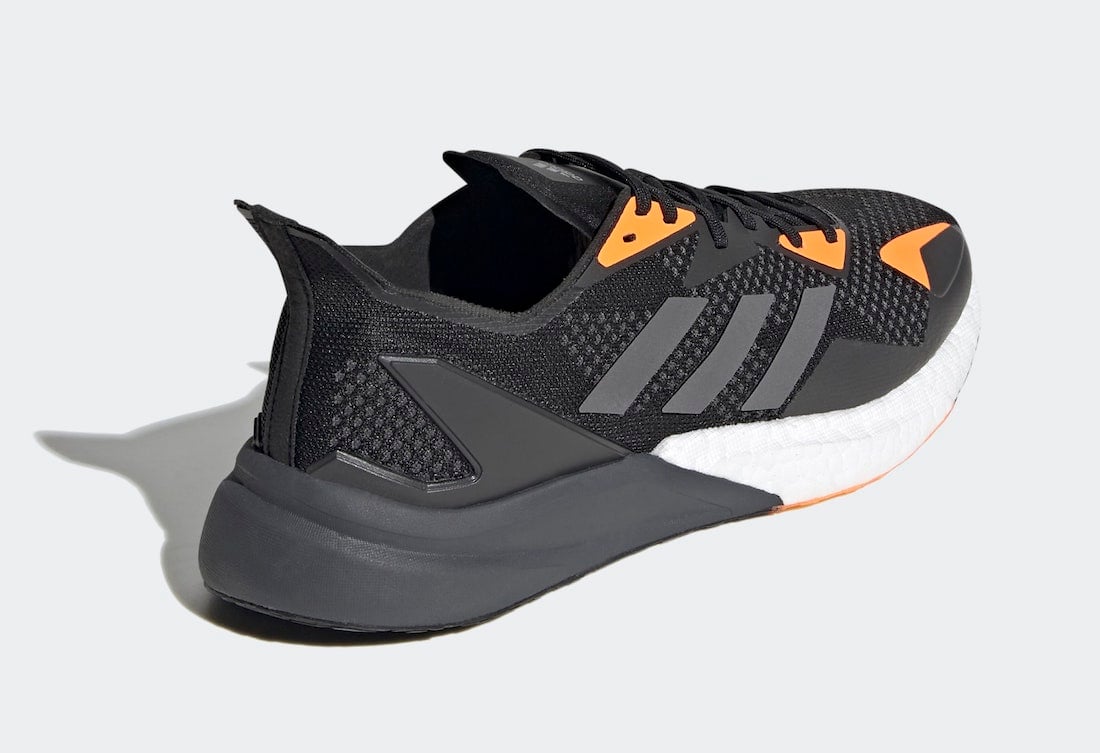 adidas X9000L3 Black Grey Orange FV4398 Release Date Info