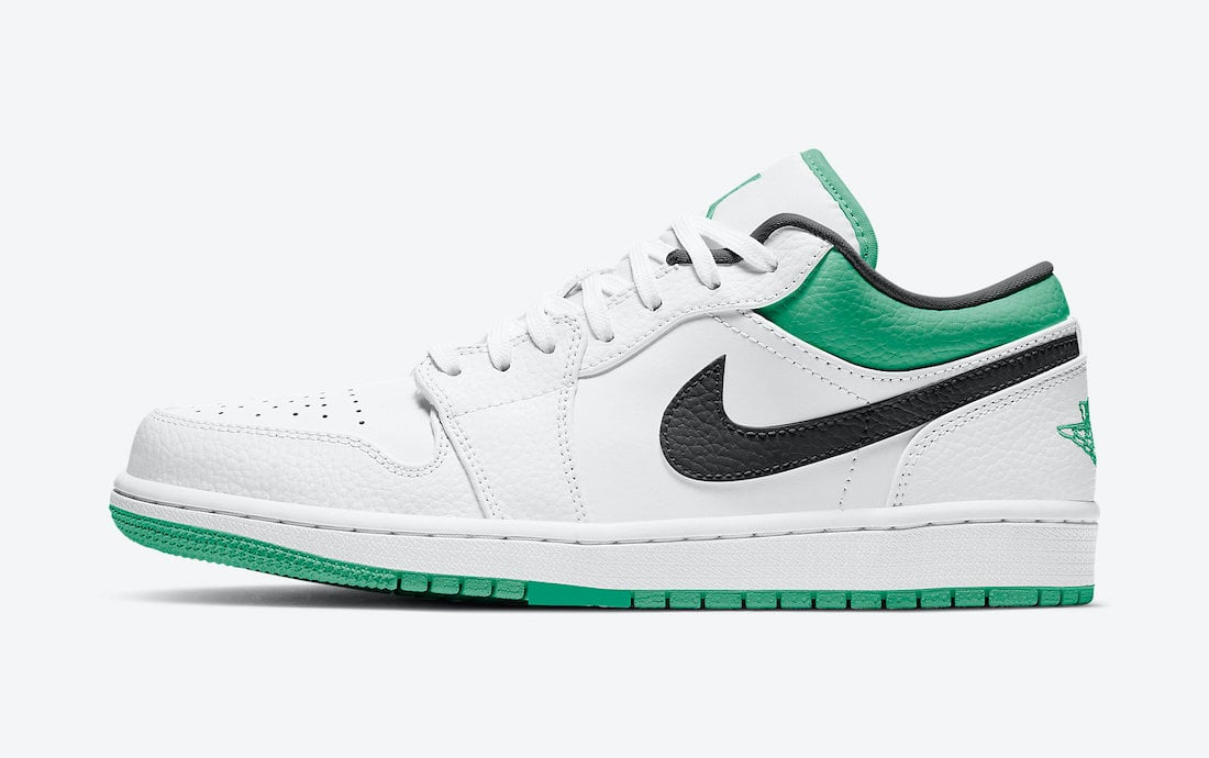 Air Jordan 1 Low White Green Black 553558-129 Release Date Info Air Jordan 1 Low White Green Black 553558-129 Release Date Info