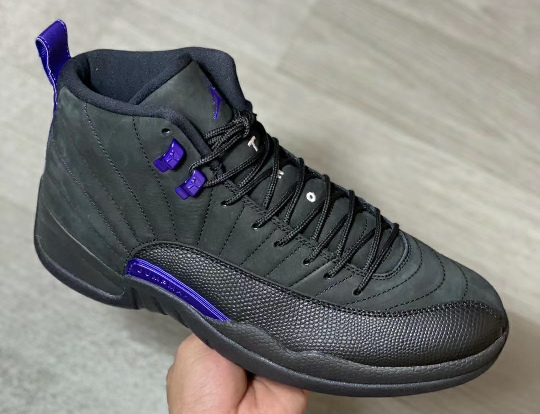 purple black jordan 12 release date