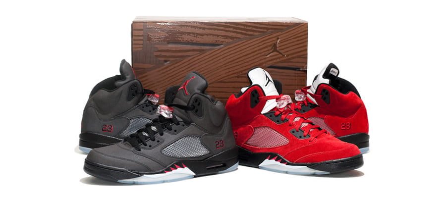 raging bull 5 jordans