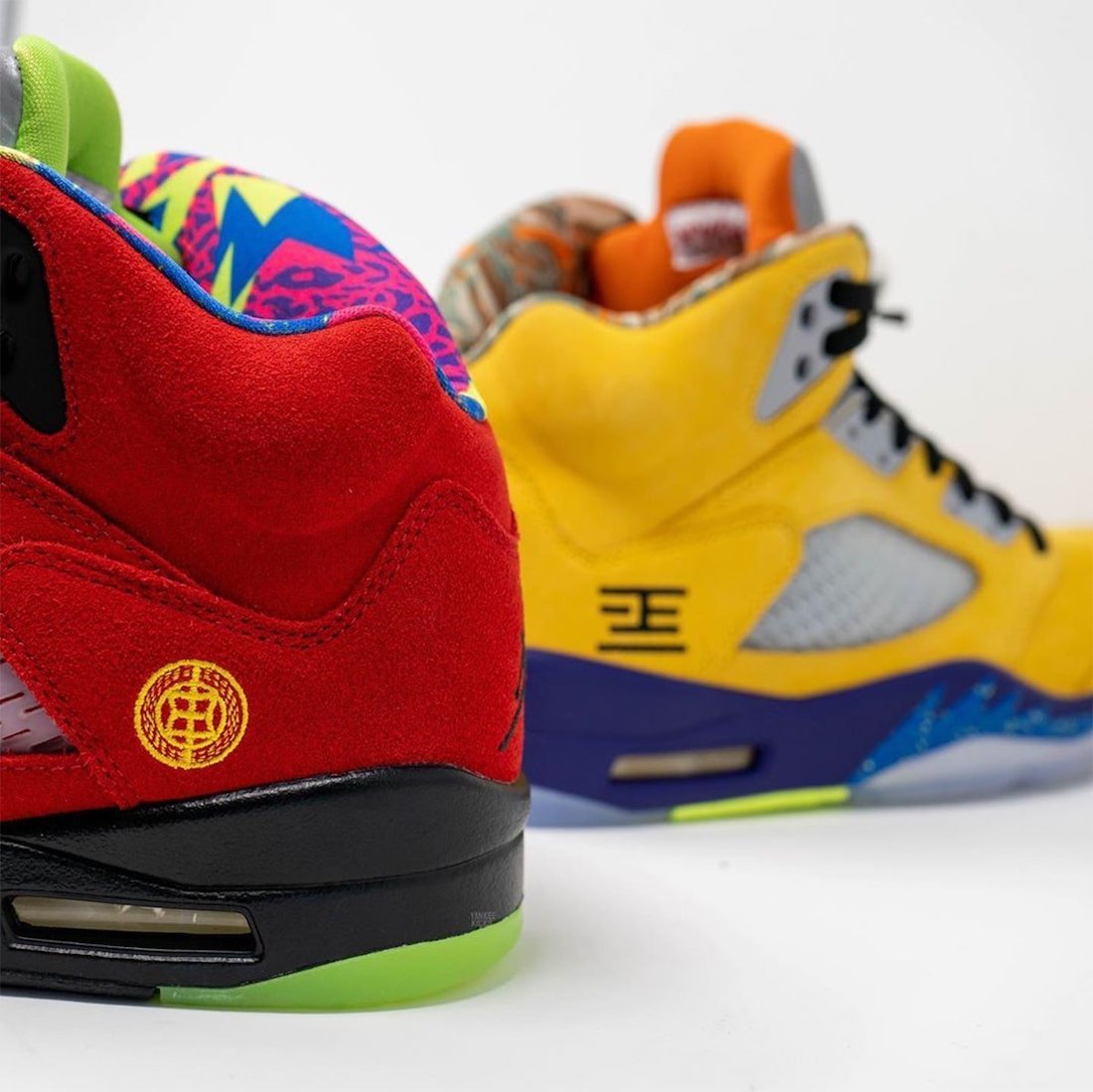 red and yellow retro 5