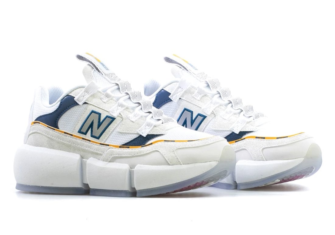 Jaden Smith New Balance Vision Racer White Navy Release Date Info