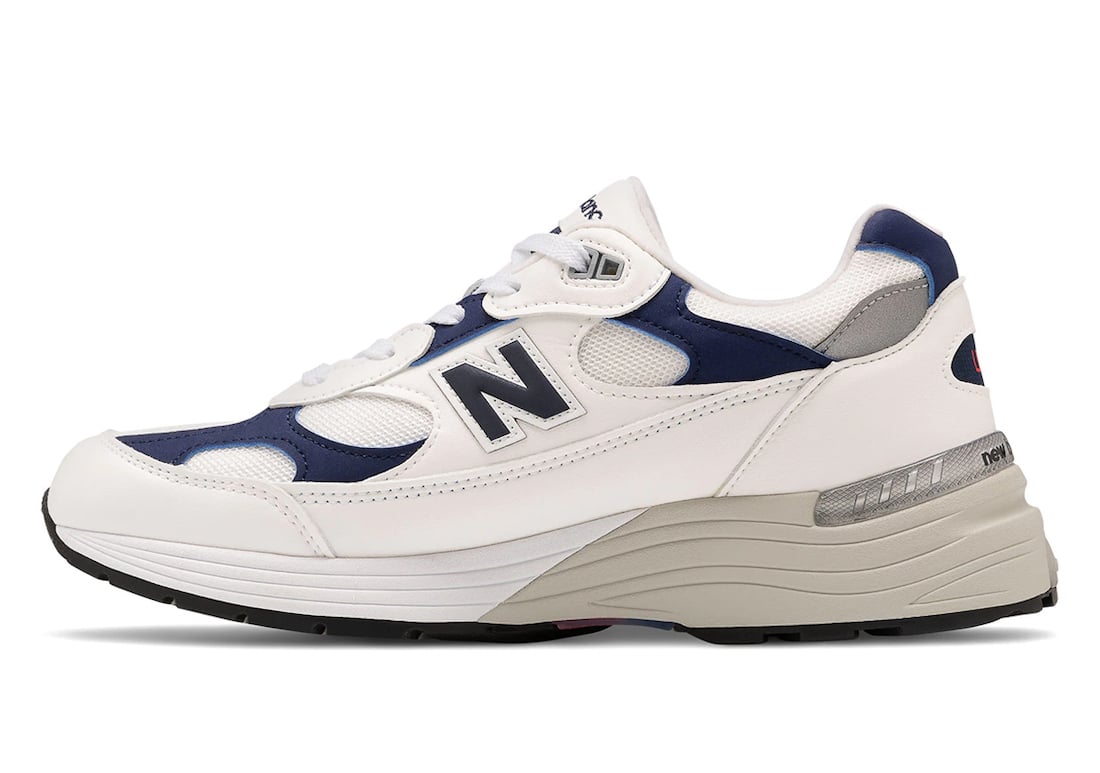 New Balance 992 White Navy Release Date Info