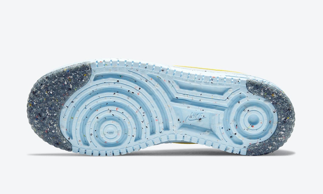 Nike Air Force 1 Crater Foam Pure Platinum Barely Volt White CT1986-001 Release Date Info